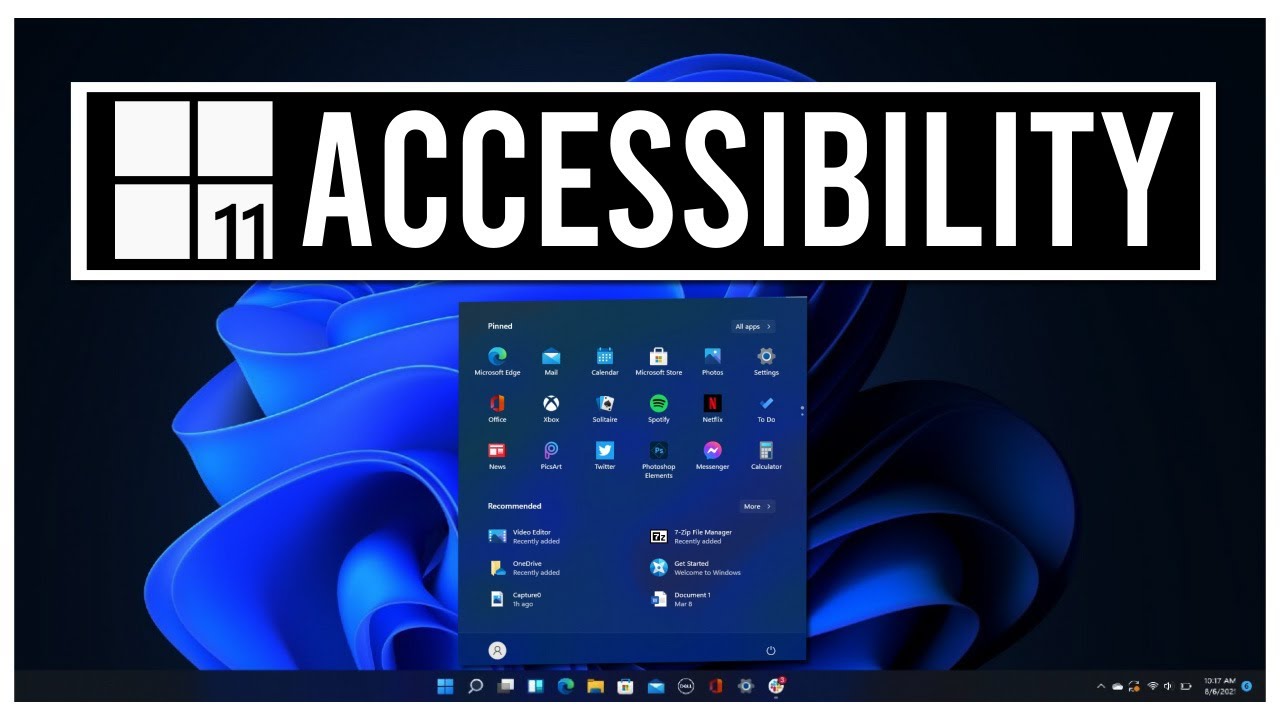 Windows 11 Accessibility For The Blind And Vision Impaired