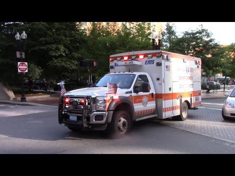 Boston EMS A4 Responding