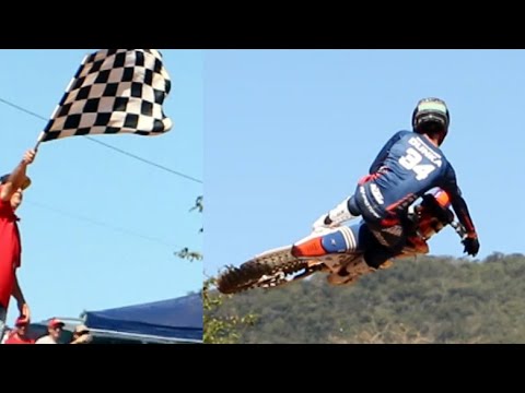 Corrida das Motos 2 Tempos esquentou o Catarinense de Motocross em Indaial SC