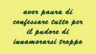 aver paura di innamorarsi troppo