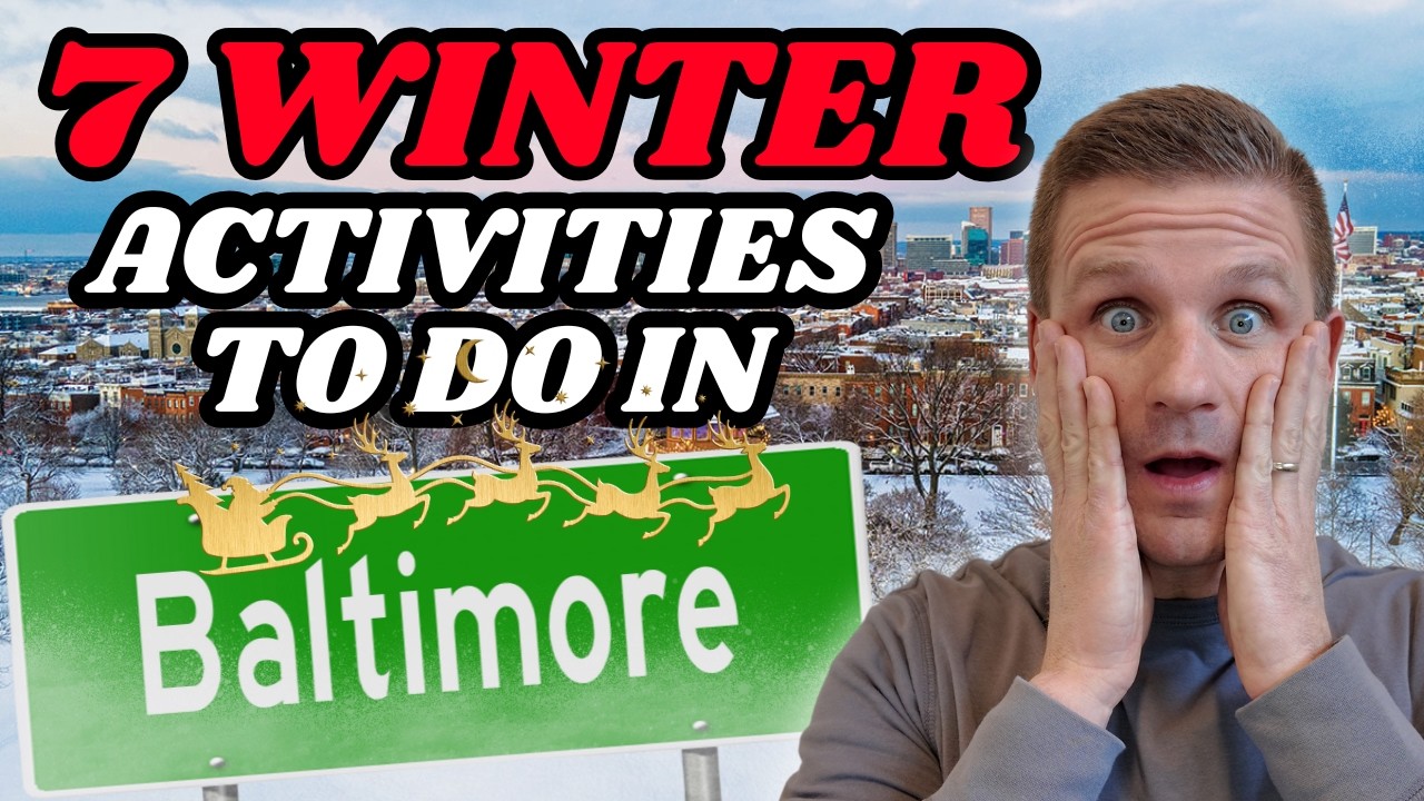 7 Best WINTER ACTIVITIES To Do in BALTIMORE Maryland!