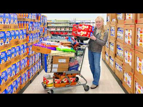 Shopping at America’s Cheapest Grocery Store for Frugal Deals | Cheese, Meat, Organic Sauce, lots!!