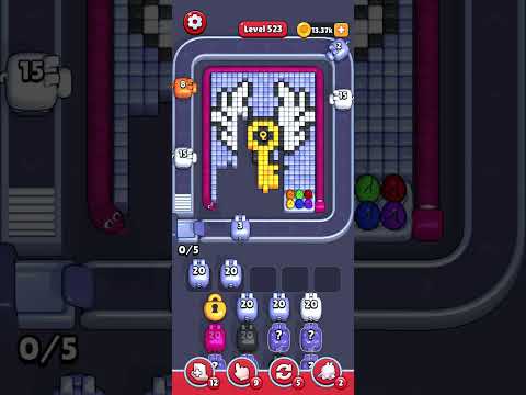 Pixel Flow Level 523 Walkthrough