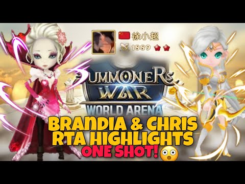 Amazing Brandia & Chris User in World Arena - Summoners War