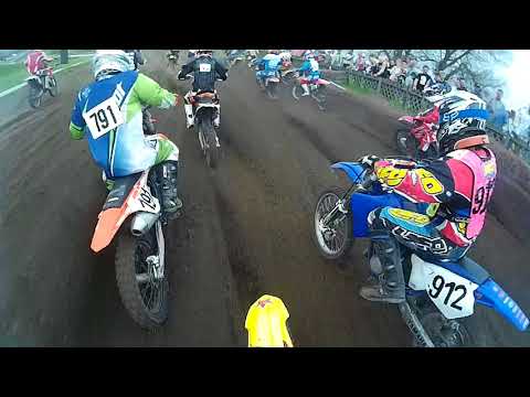Nyáregyháza Motocross OB 2018.04.15.     3.osztály MX1 és 2T open. 2.futam