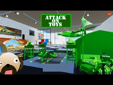 Army Men Sequel New Army Men Real Time Strategy Game - Attack on Toys Gameplay
