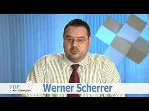 FDP Bülach - Werner Scherrer in den Nationalrat