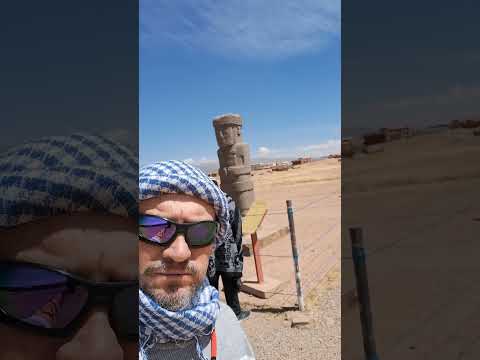 Templo Sagrado de Tiwanacú e Puma Punku. #bolivia #tiwanacu #pumapunku #lapaz #ruínas  #temples