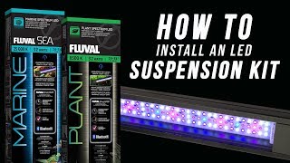 Fluval LED Suspension Kit Demo // 3.0 Bluetooth Strip Lights