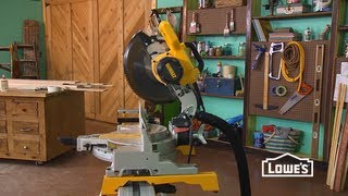 How to Use a Miter Saw