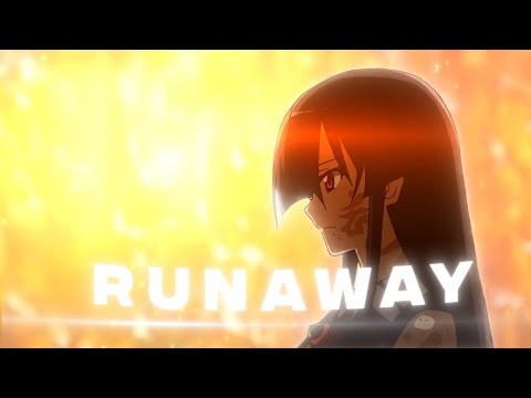 「 RUNAWAY 」💔 | AKAME GA KILL! | EDIT/AMV |