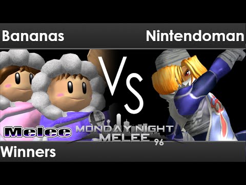 MNM 96 - SWG | Bananas (ICs) vs GG | Nintendoman (Sheik) Winners - Melee