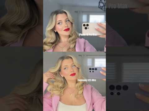 iPhone 16 Pro Max VS Samsung S25 Ultra