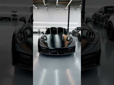 2025 Porsche 911 Carrera in Satin Black PPF 👌🏼🤩#porsche #porsche911