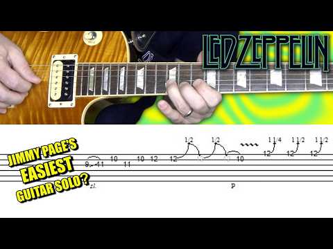The EASIEST Jimmy Page guitar solo??? 🤔🎸