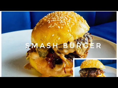 Easy Smash Burger Recipe | How to make Beef patty