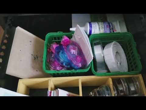 Craft Room Organization After Video