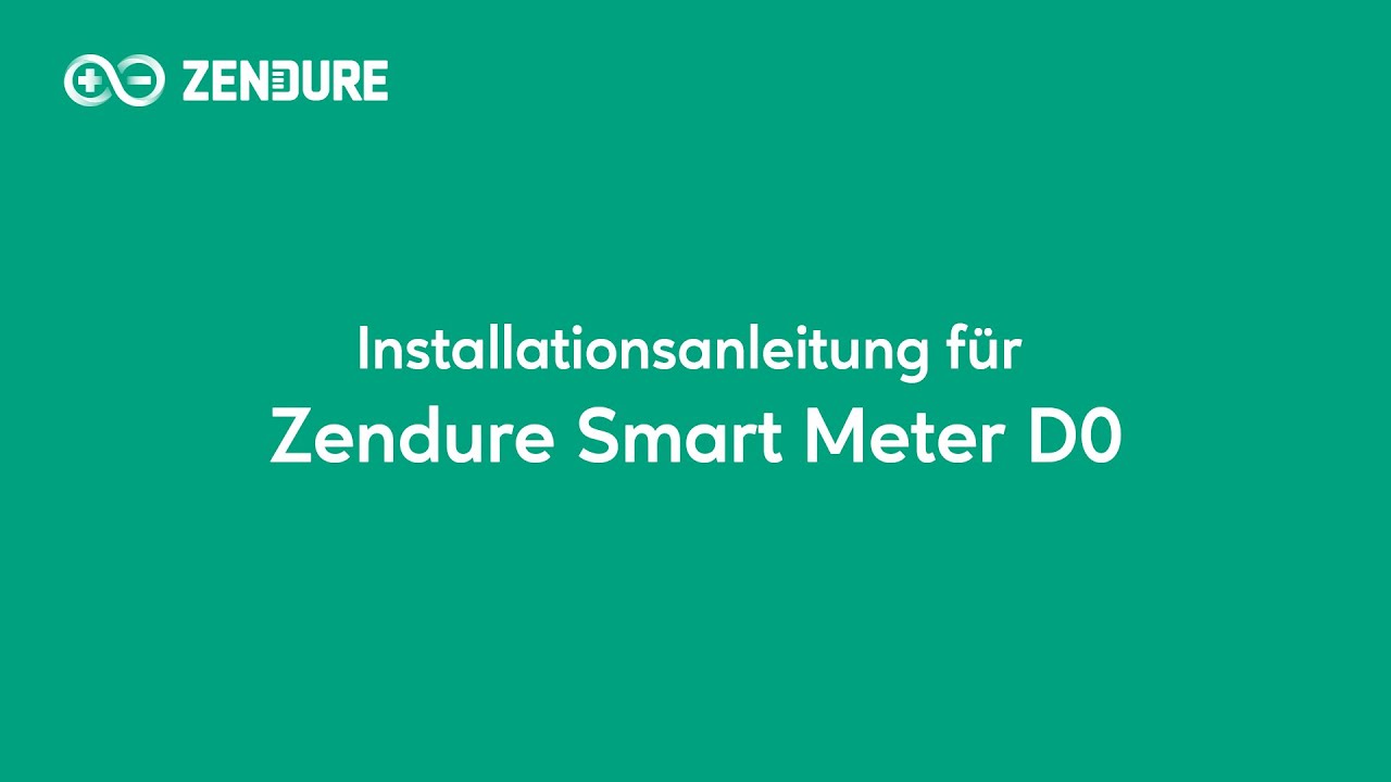 Zendure Energiemessgerät Smart Meter D0