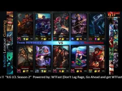 Team Newbee Vs Noobchunks 170315