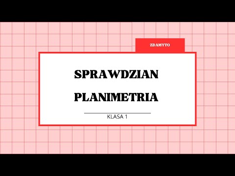 Planimetria na 5+: Sprawdzian Klasa 2 – Podstawowy i Rozszerzony