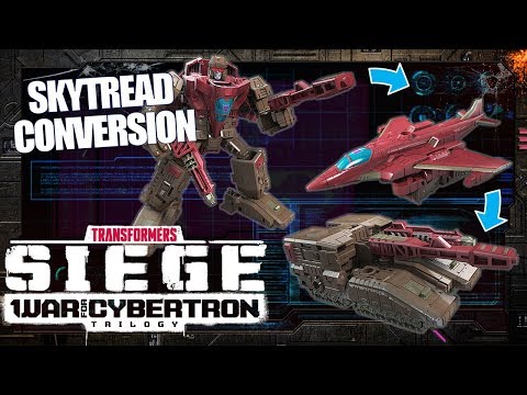 How To Convert Skytread ?? Transformers: War For Cybertron Siege | Transformers Official