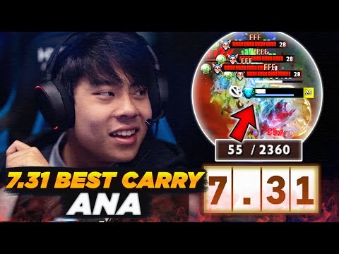 Ana Still The Best In 7.31 - Amazing Carry Clutch Plays Dota 2