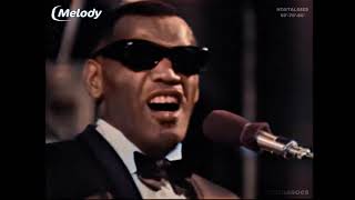 Ray Charles sings Georgia on my Mind live 1960 - AI Colorized and Upscaled