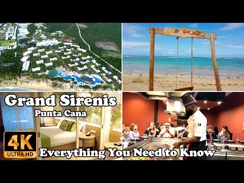 Grand Sirenis Punta Cana Resort Casino & Aquagames Dominican Republic Everything You Need to Know 4K