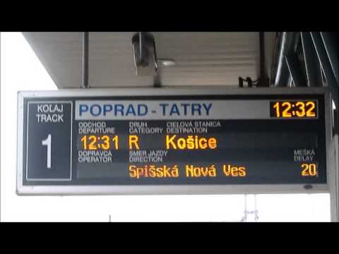 Hlásenie R 603 Čingov / Poprad-Tatry 30.10.2013