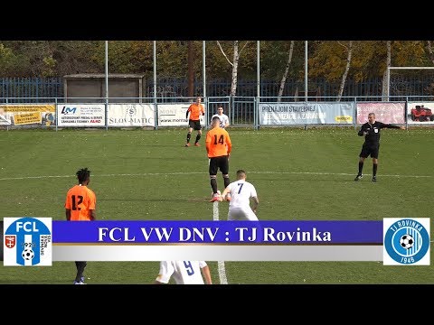 FCL VW DNV : TJ Rovinka 1 : 4  III. liga BFZ  14. kolo 1819 HD