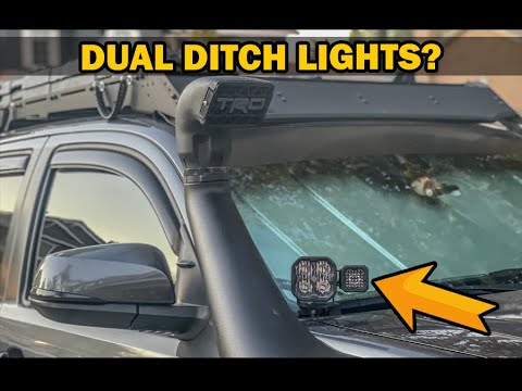 Installed The Smallest Ditch lights | NEW Diode Dynamics C1 Sport + How to install & Wire