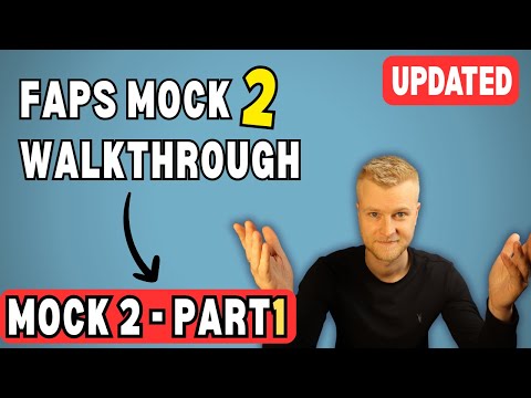 AAT L3 - NEW Financial Accounting - Preparing Financial Statements (FAPS) Mock 2 Walkthrough Part 1