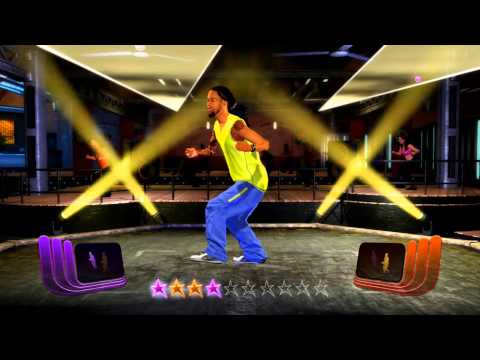 Zumba Fitness Rush - El Batazo - medium intensity Reggaeton + multiplayer (2 players) gameplay