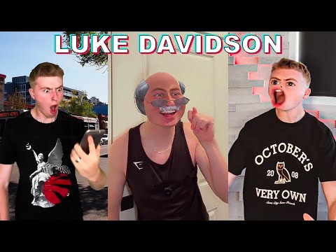 *1 HOUR* LUKE DAVIDSON TikTok Compilation #1 | Funny Luke Davidson