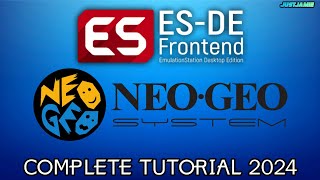EmulationStation DE ☆ Neo Geo Emulator Setup #emulationstation #neogeo #emulator