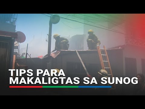 Tips para makaligtas sa sunog