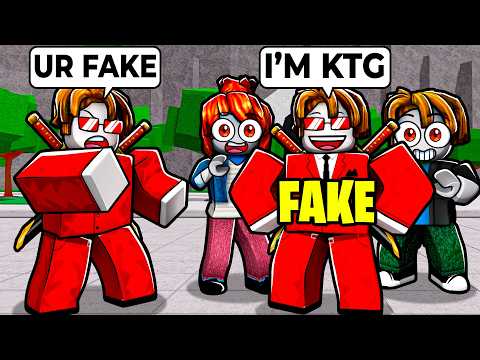 I Found A FAKE KTG SCAMMING, So I EXPOSED Him...(The Strongest Battlegrounds)