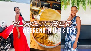 Turning A New Leaf : VLOGTOBER ep.1 in JHB and CPT SOUTH AFRICA