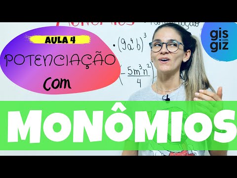 MONÔMIOS SEMELHANTES GRAU DO MONÔMIO 01 Prof Gis