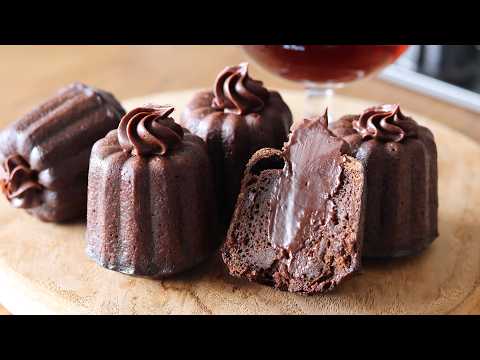 すぐ焼ける米粉のチョコレートガナッシュ・カヌレの作り方＆ラッピング｜HidaMari Cooking