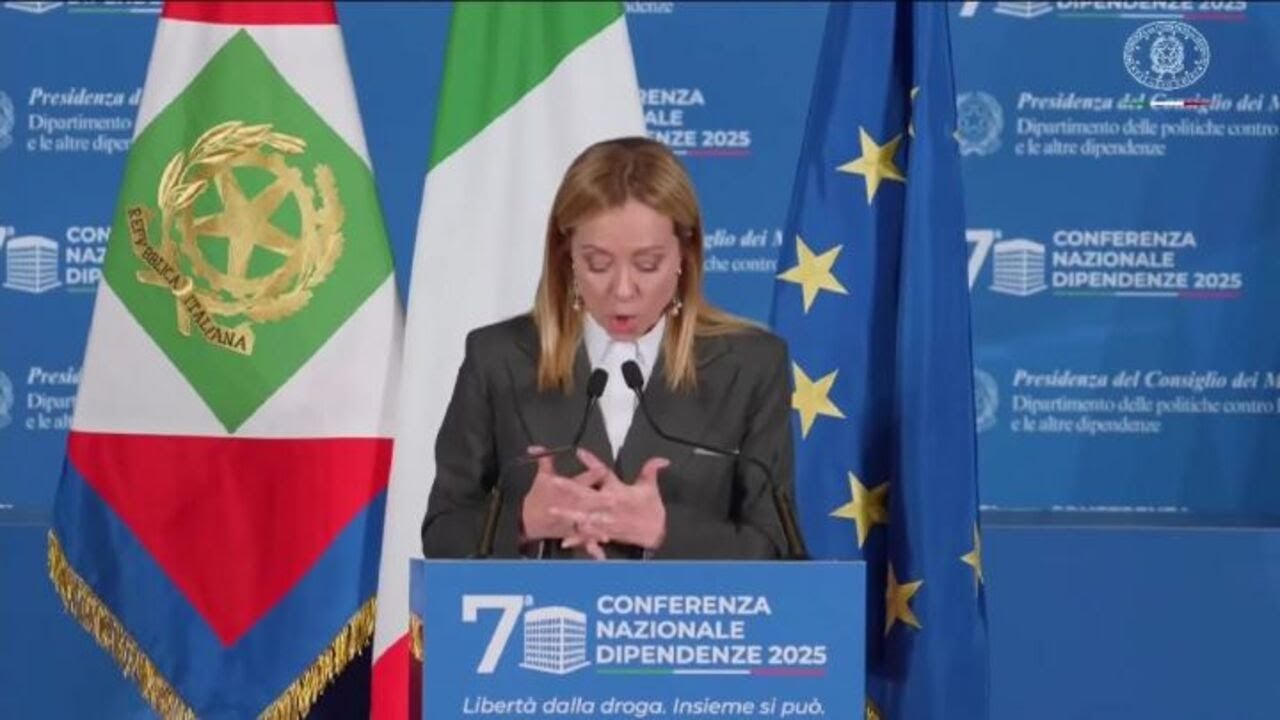 Meloni: Nessuno lasciato solo contro la droga