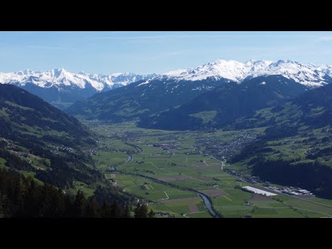 ein Blick von oben aufs vordere #Zillertal (4k / UHD) #DJI #Mini2