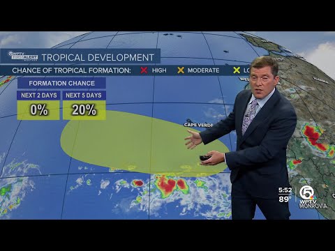 Tropics forecast Aug. 28, 2025