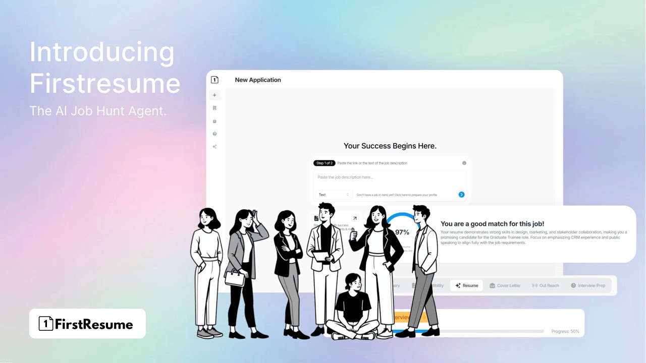 Introducing Firstresume - The AI Job Hunt Agent