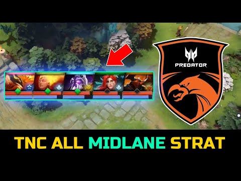 TNC 5 MAN MIDLANE STRAT - WHO IS THE REAL CARRY NOW BTS SEASON 4 VS MG TRUST