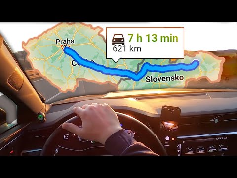 Cesta cez ČESKOSLOVENSKO s Kamerou na Hlave *7 hodín*
