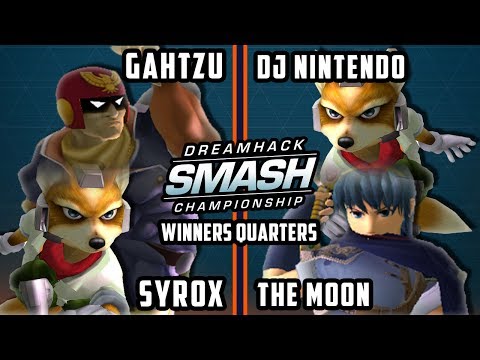 DHATL 17 Melee - Gahtzu & Balance | Syrox Vs. DJ Nintendo & MSF | The Moon - Doubles WQ - SSBM