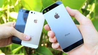 Video thumbnail for iPhone 5S Space Gray Graphite First Look, iPad Mini 2 Unboxing Review by iCrackUriDevice