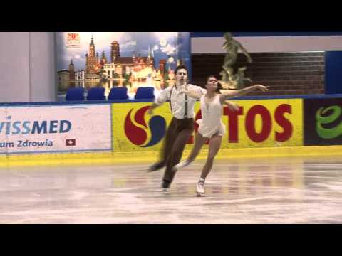 11 B. SIMPSON / M. BLACKMER (USA) - ISU JGP Baltic Cup 2011 Junior Pairs Free Skating