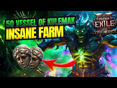 I PRINTED Divines With This INSANE NEW Boss Farm (50x Vessel of Kulemak Runs) | PoE 2 0.3